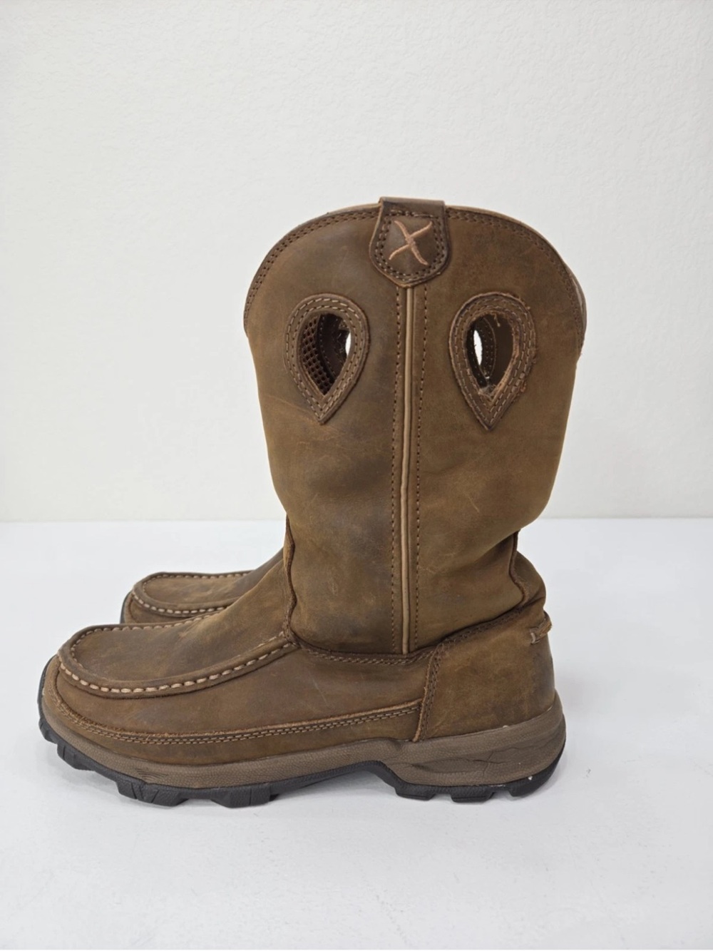 Twisted X Womens Western Work Boot Moc Toe WHKB001 Size 8M - Picture 6 of 11